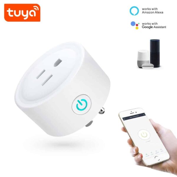 Toma Corriente Inteligente WiFi Tuya Smart - Imagen 2
