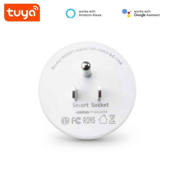 Toma Corriente Inteligente WiFi Tuya Smart - Imagen 4