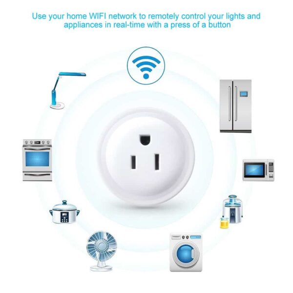 Toma Corriente Inteligente WiFi Tuya Smart - Imagen 5