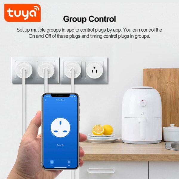 Toma Corriente Inteligente WiFi Tuya Smart - Imagen 9