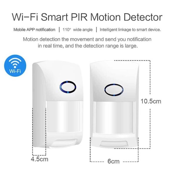Sensor PIR Anti-mascotas WiFi Tuya Smart - Imagen 14
