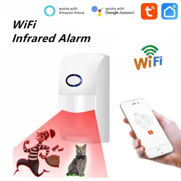 Sensor PIR Anti-mascotas WiFi Tuya Smart - Imagen 7