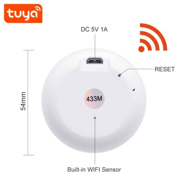 Botón emergencia RF WiFi Tuya Smart - Imagen 13