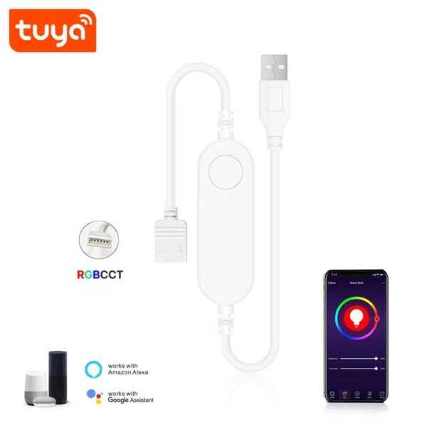 Controlador luces LED WiFi Tuya Smart - Imagen 2