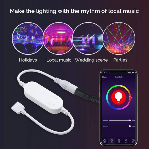 Controlador luces LED WiFi Tuya Smart - Imagen 7
