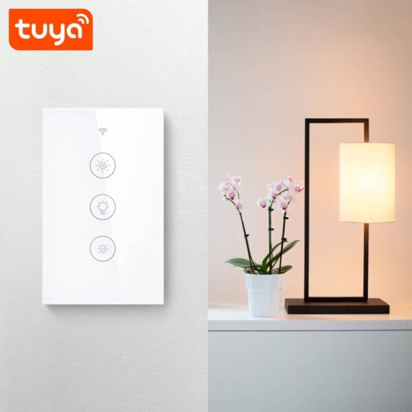 Interruptor de pared dimmer WiFi Tuya Smart - Imagen 8